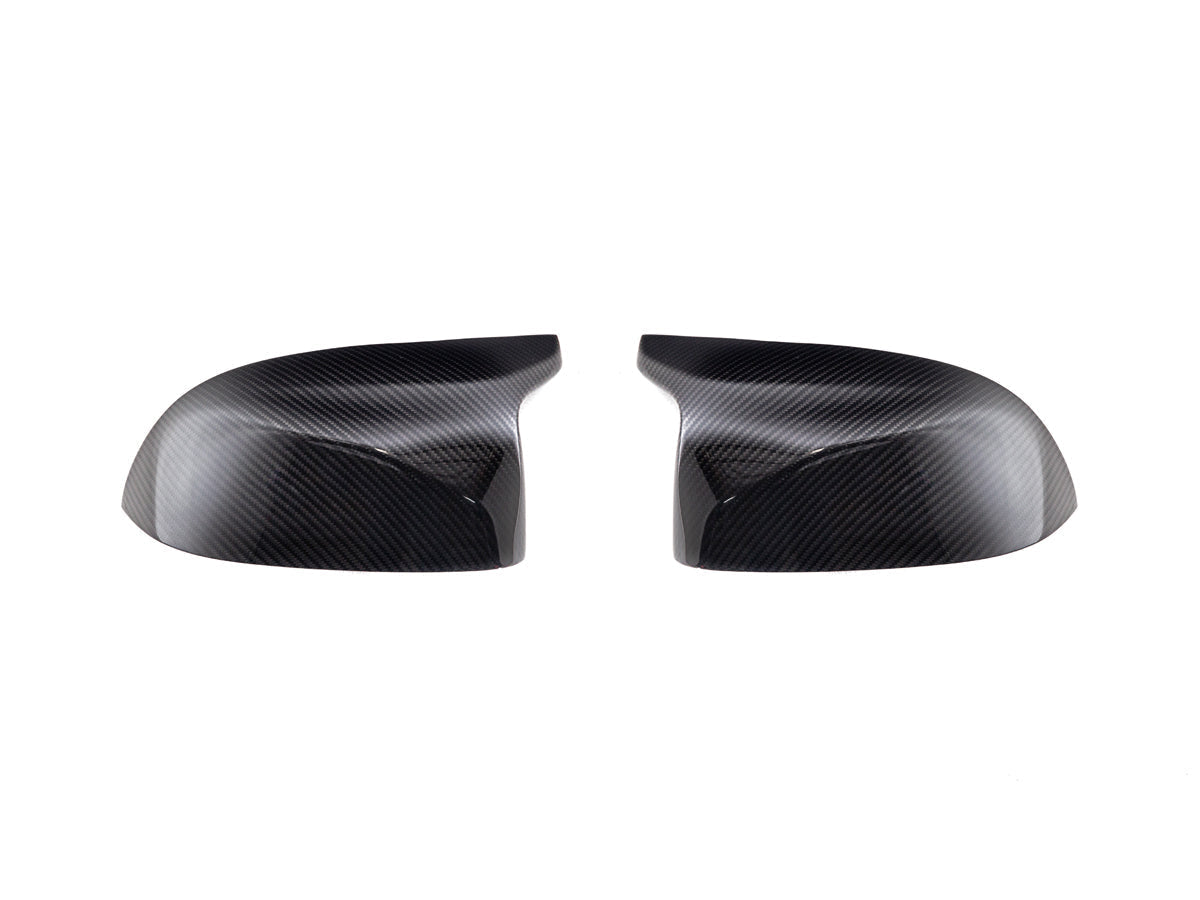 AutoTecknic Replacement Dry Carbon Mirror Covers - BMW F95 X5M | F96 X6M