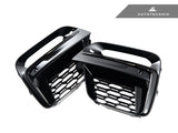 AutoTecknic Gloss Black Lower Grille Trim Set - BMW G01 X3 | G02 X4 M40I Pre-LCI