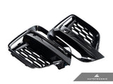 AutoTecknic Gloss Black Lower Grille Trim Set - BMW G01 X3 | G02 X4 M40I Pre-LCI