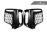 AutoTecknic Gloss Black Lower Grille Trim Set - BMW G01 X3 | G02 X4 M40I Pre-LCI