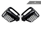 AutoTecknic Gloss Black Lower Grille Trim Set - BMW G01 X3 | G02 X4 M40I Pre-LCI