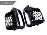 AutoTecknic Gloss Black Lower Grille Trim Set - BMW G01 X3 | G02 X4 M40I Pre-LCI