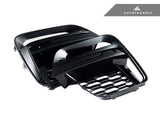 AutoTecknic Gloss Black Lower Grille Trim Set - BMW G01 X3 | G02 X4 M40I Pre-LCI