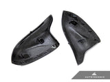 AutoTecknic Replacement Dry Carbon Mirror Covers - BMW F97 X3M | F98 X4M
