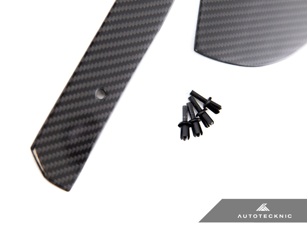 AutoTecknic Carbon Fiber Front Splash Guards - BMW F10 M5