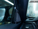 AutoTecknic Carbon Fiber Speaker Tweeter Cover - BMW F32/ F33/ F36 4-Series
