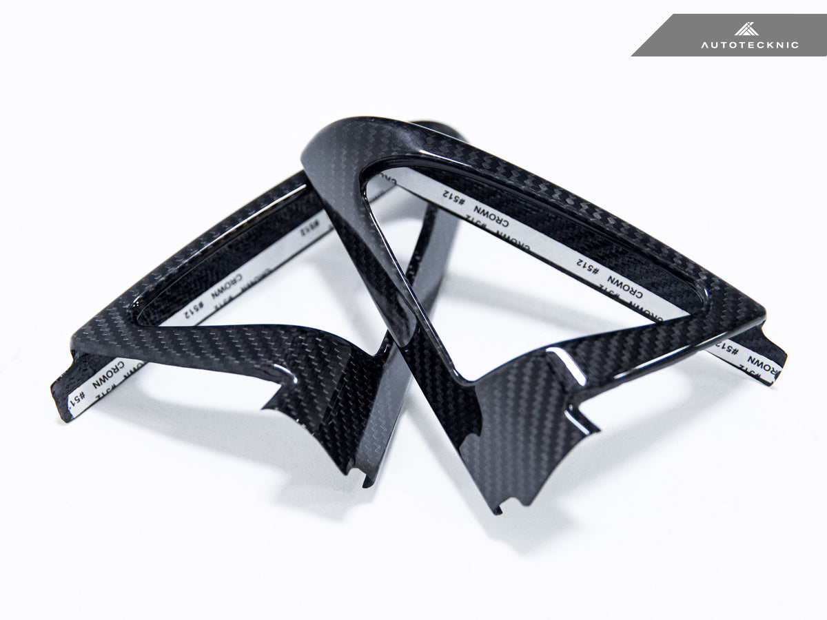 AutoTecknic Carbon Fiber Speaker Tweeter Cover - BMW F32/ F33/ F36 4-Series