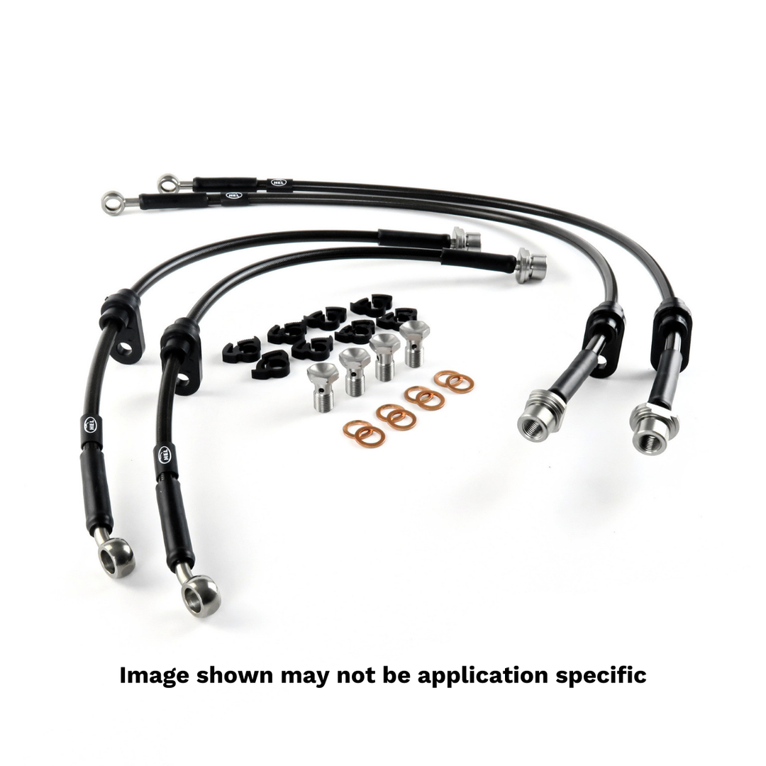 HEL Performance Brake Lines for Honda Civic AH 1.5 Sport 1984-1985, Stainless Steel Braided