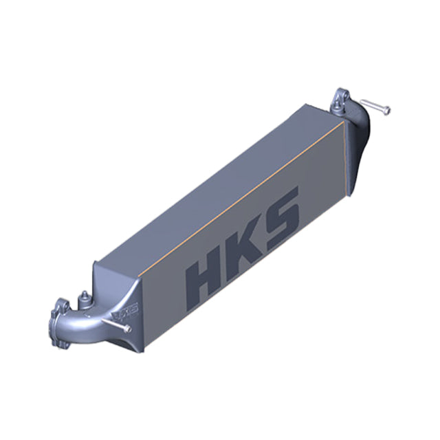 HKS intercooler core for 2023+ Honda Civic Type R FL5 with improved cooling and aluminum tank
