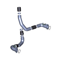 HKS Intercooler Piping Kit for 2023+ Honda Civic Type R FL5 with aluminum pipes and silicone hoses