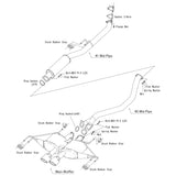 HKS Legamax Sports Exhaust - Honda Civic Type R FL5 2023+