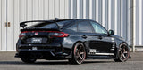 2023 Honda Civic Type R FL5 with HKS Type S Carbon Fiber Rear Bumper Spoiler designed for improved stability and sporty look