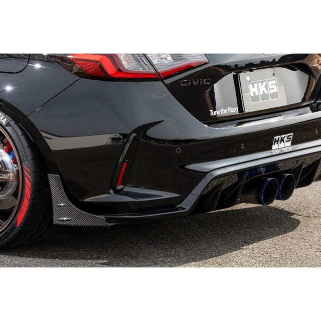 HKS Type S Rear Bumper Spoiler (CFRP) for 2023+ Honda Civic Type R FL5