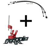 Hybrid Racing V3 Short Shifter & Cable Combo (02-06 RSX)