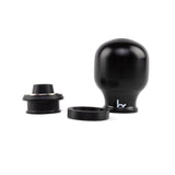 Hybrid Racing Delrin Chicane Shift Knob with stainless steel core and magnetic boot collar for new-generation cars
