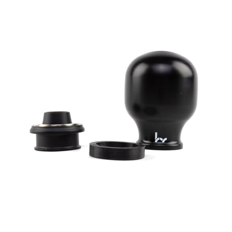 Hybrid Racing Delrin Chicane Shift Knob with stainless steel core and magnetic boot collar for new-generation cars