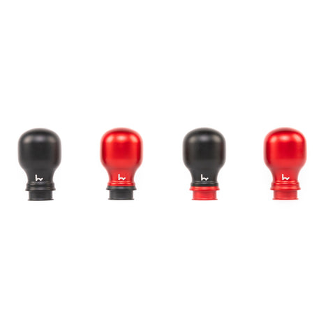 Hybrid Racing Chicane Shift Knob with stainless steel core and magnetic boot collar for new-generation cars