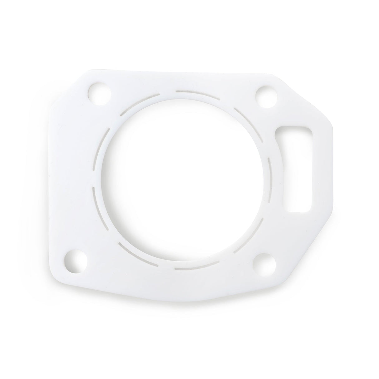 Hybrid Racing PRB thermal throttle body gasket with removable section for 70mm bore upgrade reducing intake air temperature