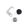 Hybrid Racing K-Swap heater delete kit with cylinder head and thermostat plugs for K20A/A2/A3/Z1 engines