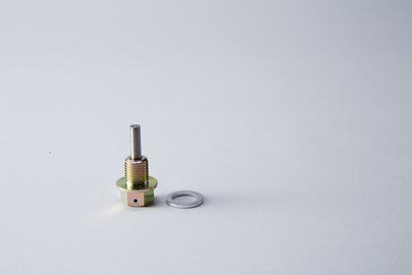 Spoon Sports Magnetic Drain Bolt capturing metal shavings for Honda Civic Type R engine