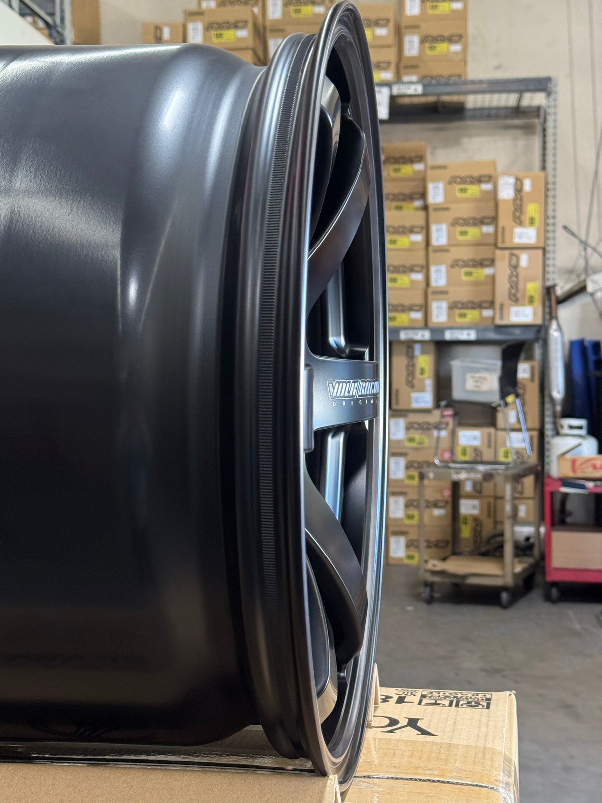 Volk Racing TE37 SAGA S Plus (Black Shadow LTD) 18x10.0 5x120 / Offset +40 (Face 4) / Matte Translucent Black (PH) (Set of 4)