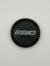 RAYS VR G25 black and silver center cap for Volk Racing wheels