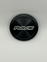 RAYS VR G25 / TE37 Ultra / ZE40 Center Cap - Black / Silver