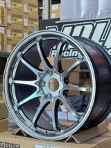 Volk Racing CE28N-Plus M-Spec 19x10.0 5x120 / Offset +38 / Shining Light Metal (SI) (Set of 4) (Face 3)