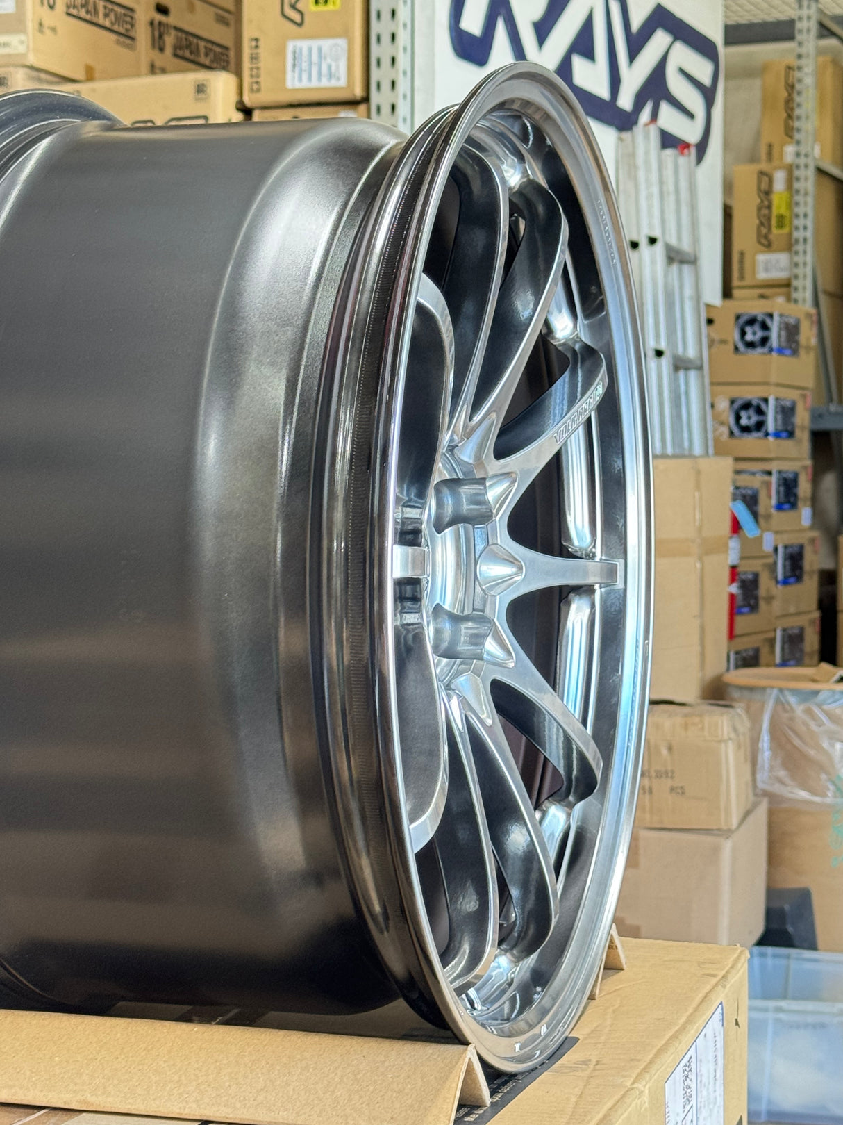 Volk Racing CE28N-Plus M-Spec 19x10.0 5x120 / Offset +38 / Shining Light Metal (SI) (Set of 4) (Face 3)