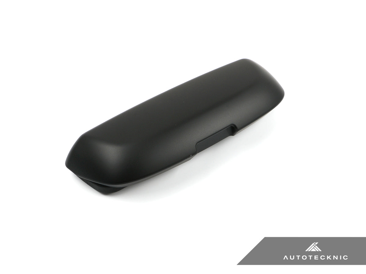 AutoTecknic Grab Handle Sunglasses Case installed on BMW F and G chassis interior replacing overhead grab handle