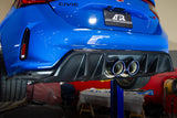 Carbon Fiber Rear Diffuser - Honda FL5 Civic Type R