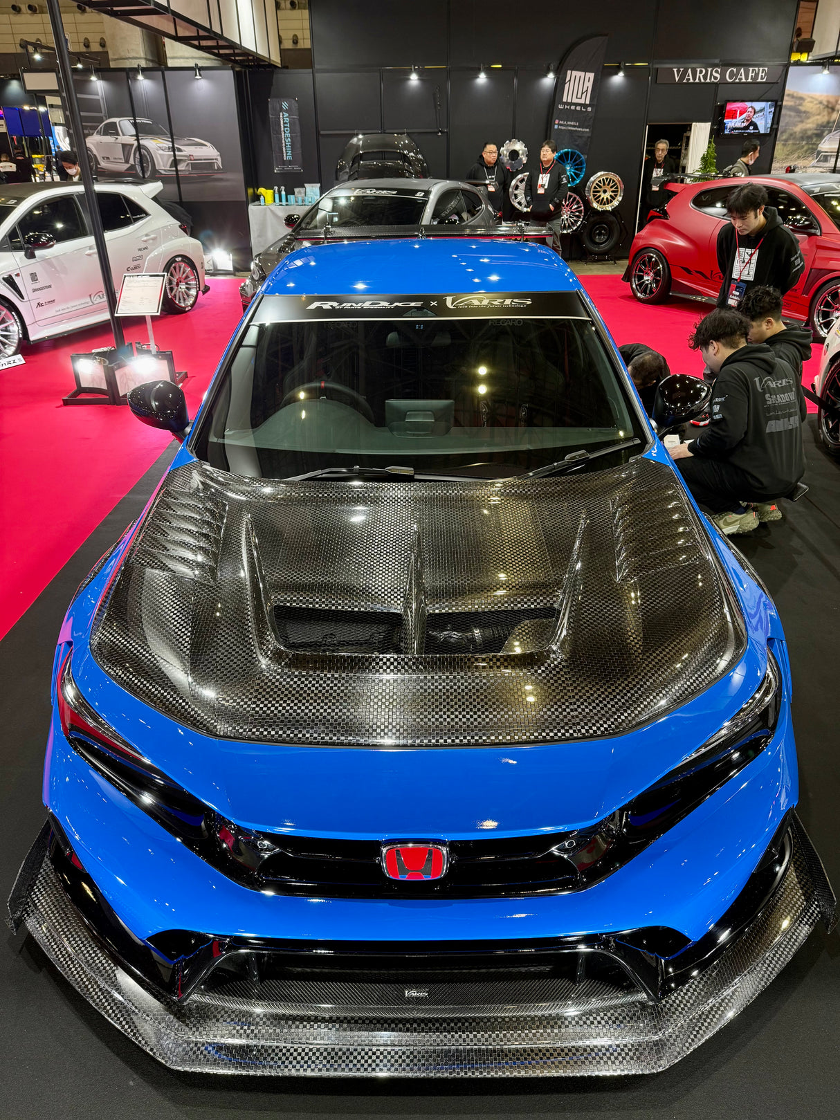 Varis ARISING-II Track Edition Cooling Bonnet Ver.2 for 2023+ Honda Civic Type R FL5
