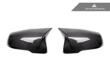 AutoTecknic M-Inspired Carbon Fiber Mirror Covers - BMW F40 1-Series | F44 2-Series Gran Coupe