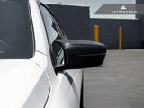 AutoTecknic Replacement Dry Carbon Mirror Covers - BMW F90 M5
