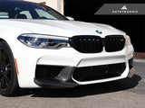AutoTecknic Glazing Black Front Grille Surround Set - BMW F90 M5