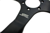 Mugen Racing III Steering Wheel - 350mm (Black Leather / Red Stitch)