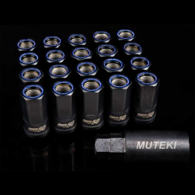 Muteki HR50 Open End Lug Nuts (Set of 20) - 14x1.50