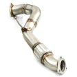 MXP Front Pipe stainless steel 70mm bolt-on for Honda Civic Type R FL5 2023+
