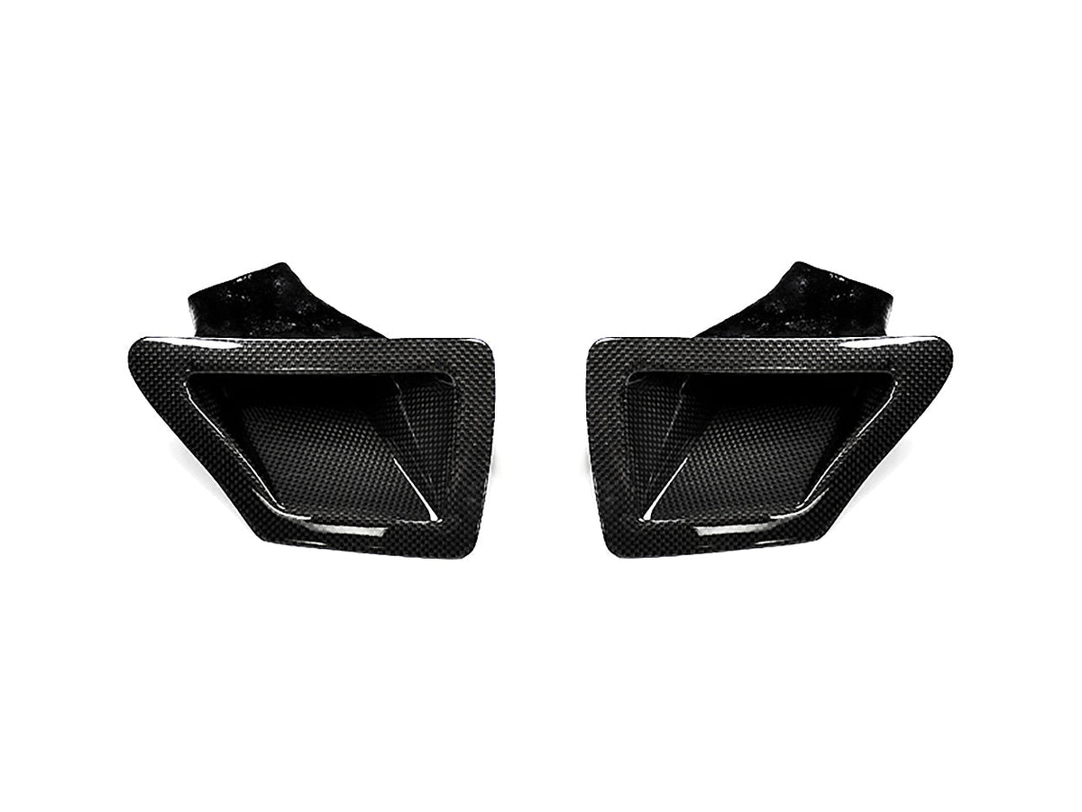 AutoTecknic Dry Carbon Dual Air Ducts - Nissan 370Z