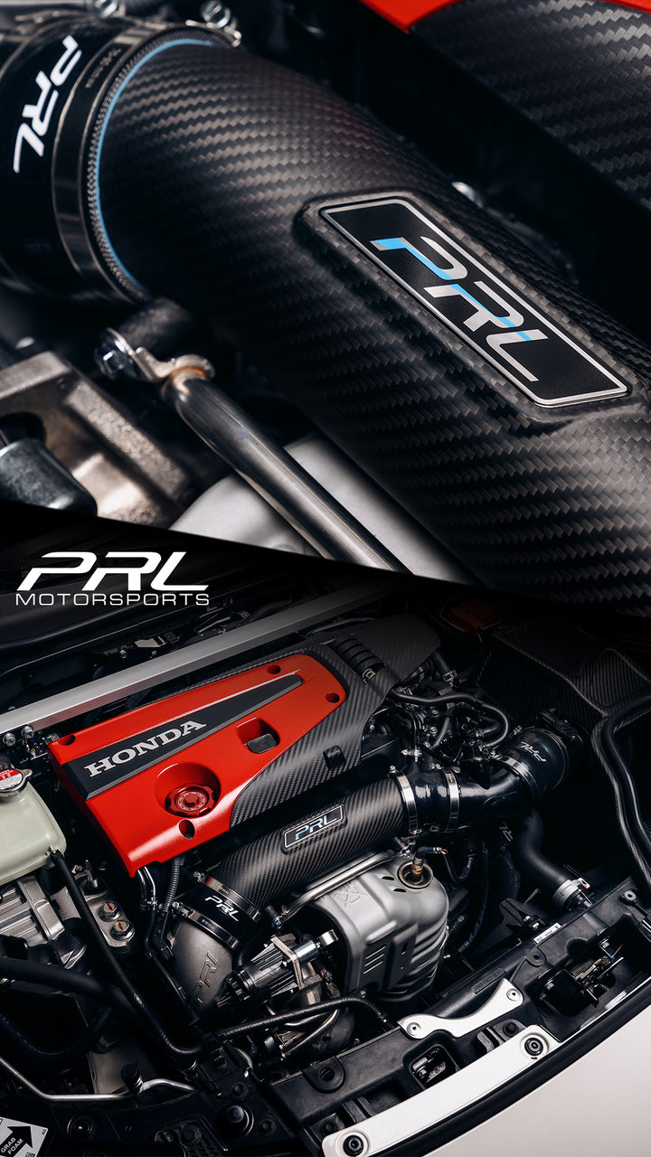 PRL MotorSports Carbon Fiber Inlet Pipe Kit for 2023+ Honda Civic Type R FL5 / 2024+ Acura Integra Type S DE5