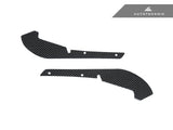 AutoTecknic Carbon Fiber Front Splash Guards - BMW F80 M3 | F82/ F83 M4