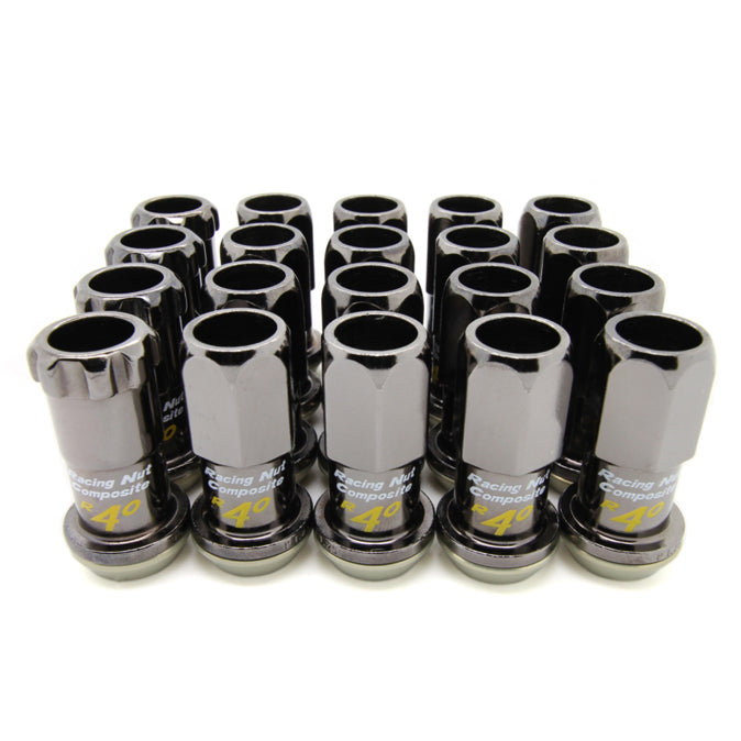Project Kics R40 Lug Nuts (16+4 Locks) - 12x1.50