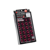 Rays L37 Dura-Nut Straight Type 6-Hole Lug & Wheel Lock Set - Set of 24