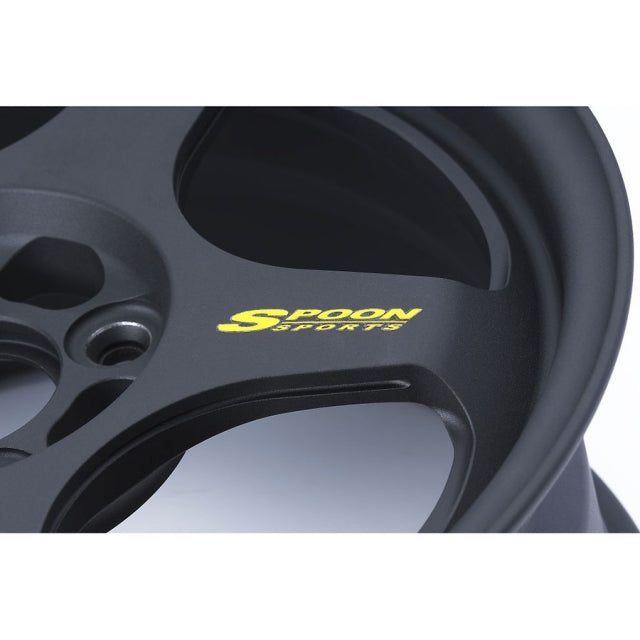 Spoon Sports Sticker 01 / Yellow for SW388 Wheel