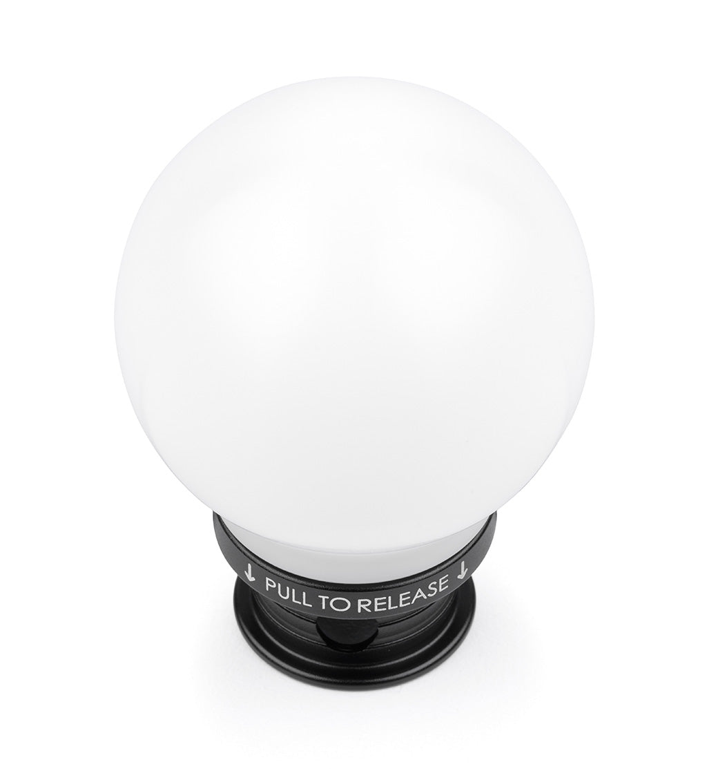 ACUiTY POCO Insulated Low-Profile Shift Knob in White (M10X1.5)