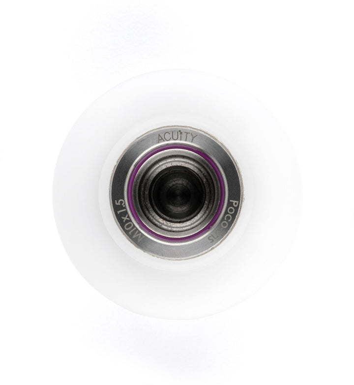 ACUiTY POCO Insulated Low-Profile Shift Knob in White (M10X1.5)