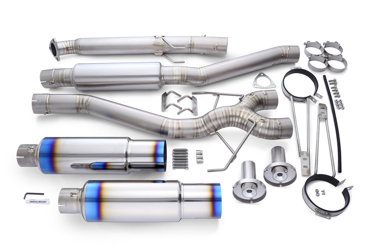 Tomei Full Titanium Extreme Ti Exhaust (Type D / Dual Muffler) for Acura Integra Type S DE5 2024+