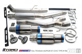 Tomei Full Titanium Expreme Ti Exhaust (Type D / Dual Muffler) for 2017-2021 Honda Civic Type R FK8
