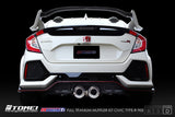 Tomei Full Titanium Expreme Ti Exhaust (Type D / Dual Muffler) for 2017-2021 Honda Civic Type R FK8