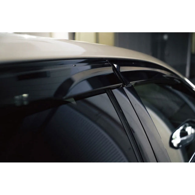 TOM'S Racing - Sports Side Window Visor - A highly functional visor that maximizes the ventilation function with its unique patented shape. It exhibits excellent venWindow VisorsTOM's Racing